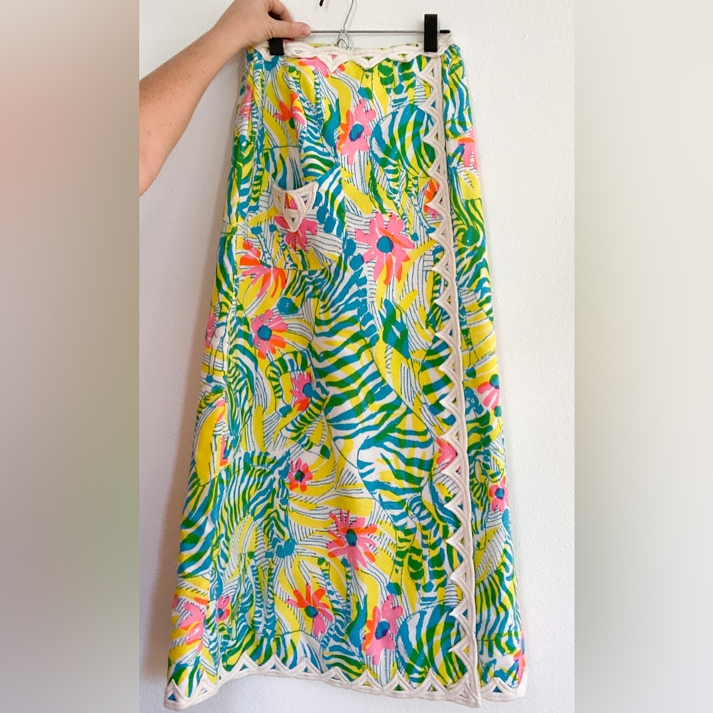 Vintage White Label “The Lilly” 1960s A-Line Maxi Skirt